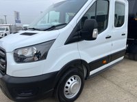 USED 2022 72 FORD TRANSIT LEADER 350 RWD 2.0 TDCI ECOBLUE 130 BHP L3 DOUBLE CAB CAGE REFUGE TIPPER **BEST AVAILABLE**ONLY 39K** 