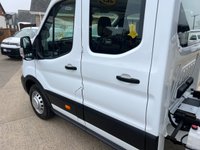USED 2022 72 FORD TRANSIT LEADER 350 RWD 2.0 TDCI ECOBLUE 130 BHP L3 DOUBLE CAB CAGE REFUGE TIPPER **BEST AVAILABLE**ONLY 39K** 