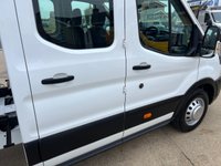 USED 2022 72 FORD TRANSIT LEADER 350 RWD 2.0 TDCI ECOBLUE 130 BHP L3 DOUBLE CAB CAGE REFUGE TIPPER **BEST AVAILABLE**ONLY 39K** 