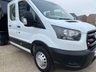 USED 2022 72 FORD TRANSIT LEADER 350 RWD 2.0 TDCI ECOBLUE 130 BHP L3 DOUBLE CAB CAGE REFUGE TIPPER **BEST AVAILABLE**ONLY 39K** 