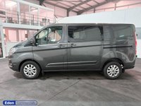USED 2022 72 FORD TRANSIT CUSTOM 2.0 320 EcoBlue Limited Crew Van Double Cab 5dr Diesel Auto L1 H1 Euro 6 (170 ps) AIR CON + 6 SEATS + EURO 6