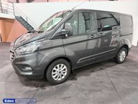 USED 2022 72 FORD TRANSIT CUSTOM 2.0 320 EcoBlue Limited Crew Van Double Cab 5dr Diesel Auto L1 H1 Euro 6 (170 ps) AIR CON + 6 SEATS + EURO 6