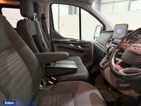 USED 2022 72 FORD TRANSIT CUSTOM 2.0 320 EcoBlue Limited Crew Van Double Cab 5dr Diesel Auto L1 H1 Euro 6 (170 ps) AIR CON + 6 SEATS + EURO 6