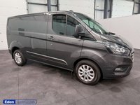 USED 2023 23 FORD TRANSIT CUSTOM 2.0 340 EcoBlue Limited Panel Van 5dr Diesel Auto L1 H1 Euro 6 (s/s) (170 ps) HEATED SEATS + AIR CON+ EURO 6