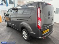 USED 2022 72 FORD TRANSIT CUSTOM 2.0 320 EcoBlue Limited Crew Van Double Cab 5dr Diesel Auto L2 H1 Euro 6 (170 ps) AIR CON + 6 SEATS + EURO 6
