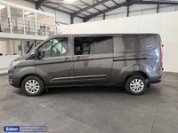 USED 2022 72 FORD TRANSIT CUSTOM 2.0 320 EcoBlue Limited Crew Van Double Cab 5dr Diesel Auto L2 H1 Euro 6 (170 ps) AIR CON + 6 SEATS + EURO 6