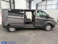 USED 2022 72 FORD TRANSIT CUSTOM 2.0 320 EcoBlue Limited Crew Van Double Cab 5dr Diesel Auto L2 H1 Euro 6 (170 ps) AIR CON + 6 SEATS + EURO 6