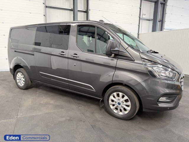 View our Ford Transit Custom 2.0 320 EcoBlue Limited Crew Van Double Cab 5dr Diesel Auto L2 H1 Euro 6 (170 ps)