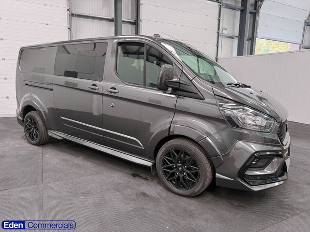 View our Ford Transit Custom 2.0 320 EcoBlue Limited Crew Van Double Cab 5dr Diesel Auto L2 H1 Euro 6 (170 ps)