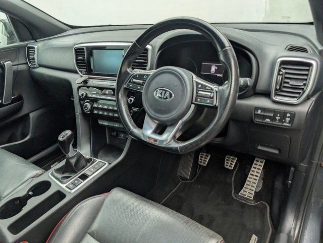USED 2019 19 KIA SPORTAGE 2.0 CRDi EcoDynamics+ GT-Line SUV 5dr Diesel Manual AWD Euro 6 (s/s) (182 bhp) BLUETOOTH+LANE KEEP ASSIST
