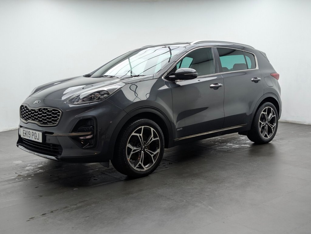 Used 2019 19 KIA SPORTAGE 2.0 CRDi EcoDynamics+ GT-Line SUV 5dr Diesel Manual AWD Euro 6 (s/s) (182 bhp) BLUETOOTH+LANE KEEP ASSIST