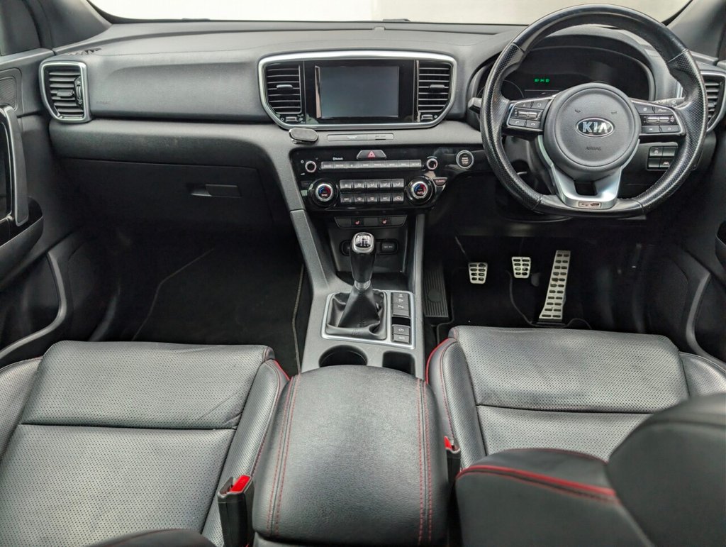 Used 2019 19 KIA SPORTAGE 2.0 CRDi EcoDynamics+ GT-Line SUV 5dr Diesel Manual AWD Euro 6 (s/s) (182 bhp) BLUETOOTH+LANE KEEP ASSIST