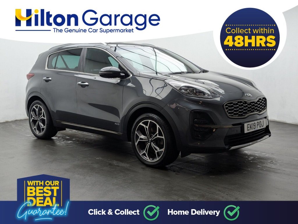 Used 2019 19 KIA SPORTAGE 2.0 CRDi EcoDynamics+ GT-Line SUV 5dr Diesel Manual AWD Euro 6 (s/s) (182 bhp) BLUETOOTH+LANE KEEP ASSIST