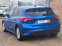 USED 2019 68 FORD FOCUS 1.0T EcoBoost Titanium Hatchback 5 Door Desert Island Blue Petrol Manual Euro 6 (s/s) (125 ps) STUNNING FOCUS TITANIUM WITH CLIMATE & CRUISE CONTROL APPLE CARPLAY PRIVACY GLASS FRONT & REAR PARK SENSORS