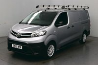 USED 2022 72 TOYOTA PROACE 2.0D Icon 140 BHP LWB Euro 6 ULEZ Compliant DeadLocks and Roof Rack Fitted | Air Conditioning | Apple CarPlay | Android Auto | Parking sensors