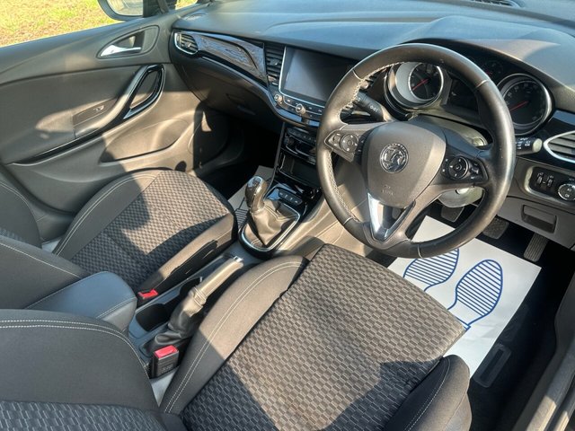 2018 VAUXHALL ASTRA 1.0i Turbo ecoTEC SRi Nav Hatchback 5dr Petrol Manual Euro 6 (s/s) (105 ps)