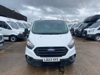 USED 2023 23 FORD TRANSIT CUSTOM 2.0 TDCI T300 LEADER ECOBLUE L1 H1 SWB LOW ROOF. 105BHP. LOW 53K MLS. SENSORS. FINANCE. PX 1 OWNER. SENSORS. FORD WARRANTY 2026. FINANCE. PX.