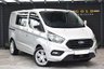 USED 2018 68 FORD TRANSIT CUSTOM 2.0 300 EcoBlue Limited Crew Van Double Cab 5dr Diesel Auto L1 H1 Euro 6 (s/s) (6 Seat) (130 ps) 3 MONTHS WARRANTY INCLUDED