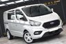 USED 2018 68 FORD TRANSIT CUSTOM 2.0 300 EcoBlue Limited Crew Van Double Cab 5dr Diesel Auto L1 H1 Euro 6 (s/s) (6 Seat) (130 ps) 3 MONTHS WARRANTY INCLUDED