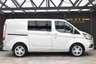 USED 2018 68 FORD TRANSIT CUSTOM 2.0 300 EcoBlue Limited Crew Van Double Cab 5dr Diesel Auto L1 H1 Euro 6 (s/s) (6 Seat) (130 ps) 3 MONTHS WARRANTY INCLUDED