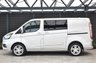 USED 2018 68 FORD TRANSIT CUSTOM 2.0 300 EcoBlue Limited Crew Van Double Cab 5dr Diesel Auto L1 H1 Euro 6 (s/s) (6 Seat) (130 ps) 3 MONTHS WARRANTY INCLUDED