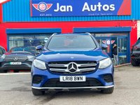 USED 2018 18 MERCEDES-BENZ GLC 2.1 GLC220d AMG Line G-Tronic 4MATIC Euro 6 (s/s) 5dr MercHistory+Nav+Camera+Leather