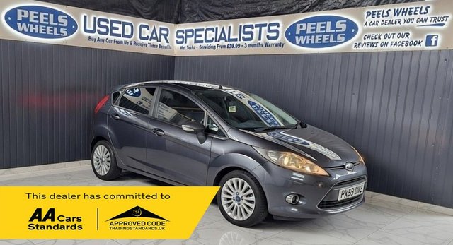 2009 FIESTA 1.4 TITANIUM HATCHBACK 5DR PETROL MANUAL 133 G KM, 94 BHP NO... photo