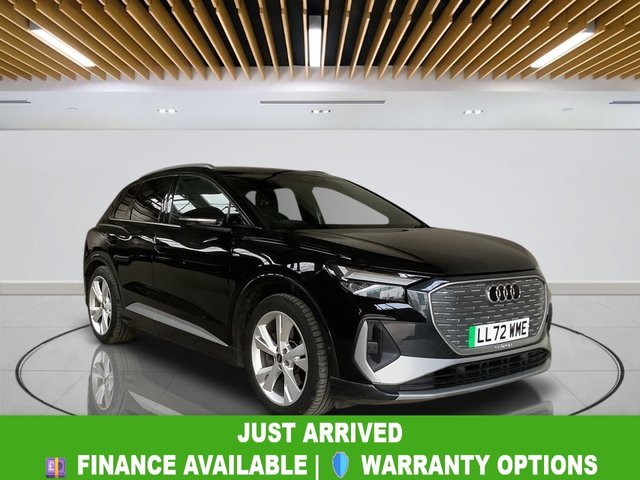 View our Audi Q4 E-Tron 40 S line SUV 5dr Electric Auto 82kWh (204 ps)