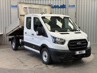 USED 2022 72 FORD TRANSIT 2.0 ECOBLUE 130 BHP 350 L3 LEADER D/CAB TIPPER FWD MANUAL (EURO 6) 