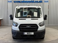 USED 2022 72 FORD TRANSIT 2.0 ECOBLUE 130 BHP 350 L3 LEADER D/CAB TIPPER FWD MANUAL (EURO 6) 