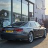 USED 2016 16 AUDI S8 4.0 TFSI V8 Saloon 4dr Petrol Tiptronic quattro Euro 6 (s/s) (520 ps) THIS CAR COMES WITH 6 MONTHS WARRANTY , BREAKDOWN COVER & RECOVERY++  GREAT EXAMPLE OF AUTOMATIC SALOON CAR + NAVIGATION SYSTEM + BLUETOOTH + DAB RADIO + USB CONNECTION + FRONT AND REAR PARKING SENSORS + REVERSING CAMERA + FULL  LEATHER TRIM  + FRONT HEATED SEATS + FRONT MEMORY SEATS + CRUISE CONTROL + CLIMATE CONTROL + PRIVACY GLASS + 20 INCH ALLOY WHEELS + BOSE SOUND SYSTEM + AUTO START STOP + ELECTRIC PARKING BRAKE + ELECTRIC SEAT ADJUSTMENT + TRACTION CONTROL + DAY TIME RUNNING LIGHTS +