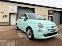USED 2019 69 FIAT 500 1.2 Lounge Hatchback 3dr Petrol Manual Euro 6 (s/s) (69 bhp) FIAT 500