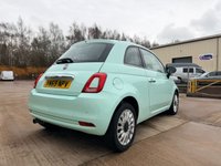 USED 2019 69 FIAT 500 1.2 Lounge Hatchback 3dr Petrol Manual Euro 6 (s/s) (69 bhp) FIAT 500