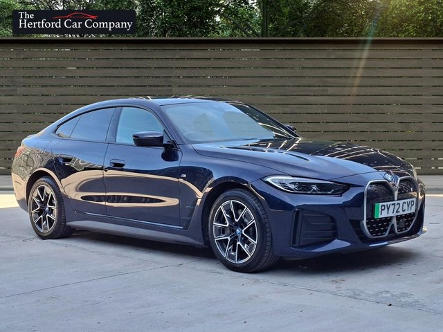 2022 72 BMW I4 40 83.9kWh M Sport Gran Coupe 5dr Electric Auto eDrive (340 ps) VAT QUALIFYING 