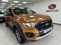 USED 2019 19 FORD RANGER 2.0 EcoBlue Wildtrak Pickup Double Cab 4dr Diesel Auto 4WD Euro 6 (s/s) (213 ps) 