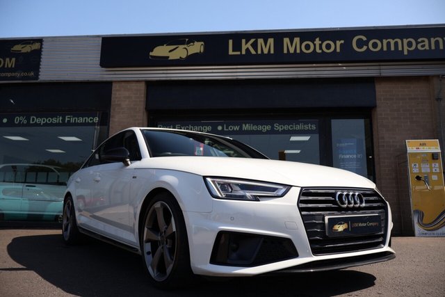 View our Audi A4 2.0 TFSI 35 Black Edition Saloon 4dr Petrol S Tronic Euro 6 (s/s) (150 ps)
