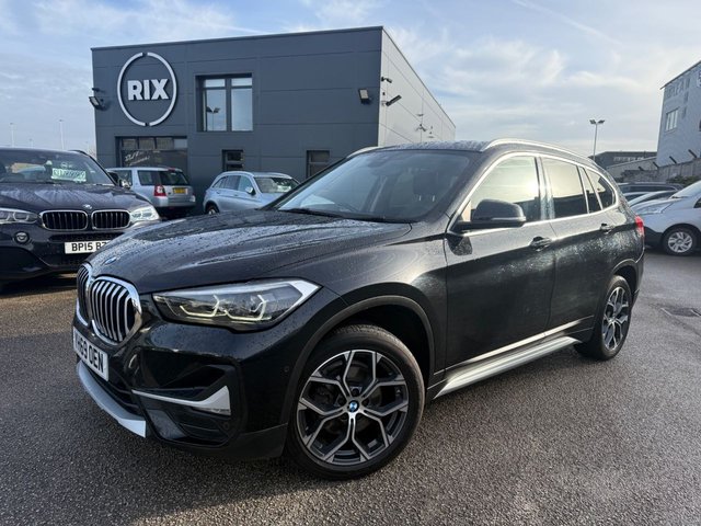2019 BMW X1 2.0 18d xLine SUV 5dr Diesel Auto xDrive Euro 6 (s/s) (150 ps)-Factory Extras Worth £860-Finished In Black Sapphire Metallic-Black Dakota Leather Upholstery-Sun Protection Glazing-Climate Control-Mfsw-Dab Radio-Bluetooth-Satnav-Nice Family Car. - Photo 2