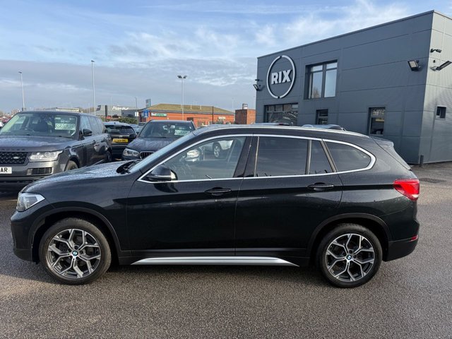 2019 BMW X1 2.0 18d xLine SUV 5dr Diesel Auto xDrive Euro 6 (s/s) (150 ps)-Factory Extras Worth £860-Finished In Black Sapphire Metallic-Black Dakota Leather Upholstery-Sun Protection Glazing-Climate Control-Mfsw-Dab Radio-Bluetooth-Satnav-Nice Family Car. - Photo 3
