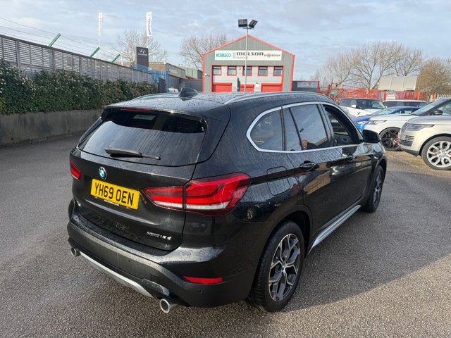 2019 BMW X1 2.0 18d xLine SUV 5dr Diesel Auto xDrive Euro 6 (s/s) (150 ps)-Factory Extras Worth £860-Finished In Black Sapphire Metallic-Black Dakota Leather Upholstery-Sun Protection Glazing-Climate Control-Mfsw-Dab Radio-Bluetooth-Satnav-Nice Family Car. - Photo 8