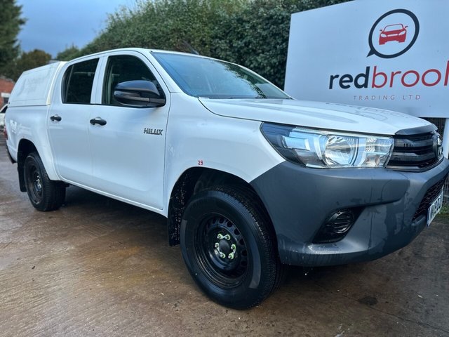 2019 19 Toyota Hilux 2.4 D-4D Active Pickup Double Cab 4dr Diesel Manual 4WD Euro 6 (3.5t) (150 ps)