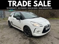 USED 2011 61 CITROEN DS3 1.6 e-HDi Airdream DStyle Plus Hatchback 3dr Diesel Manual Euro 5 (s/s) (90 ps) * TRADE SALE | SOLD AS SEEN *