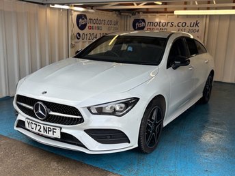 2022 MERCEDES-BENZ CLA 1.3 CLA250e 15.6kWh AMG Line (Premium) Shooting Brake 5dr Petrol Plug-in Hybrid 8G-DCT Euro 6 (s/s) (218 ps)+2 KEYS+1 FORMER KEEPER+PRIVACY+FULL LEATHER SEATS+PARK CONTROL+NAV+CLIMATE+DIGITAL DASH+CLIMATE+MEDIA+BLUETOOTH+USB+AUX+DAB+ALLOYS+CRUISE+HEATED FRONT SEATS+ &pound;15190.00