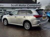 USED 2018 68 MITSUBISHI OUTLANDER 2.4h TwinMotor 13.8kWh 4h SUV 5dr Petrol Plug-in Hybrid CVT 4WD Euro 6 (s/s) (209 ps) Bluetooth,heat seats,cruise+