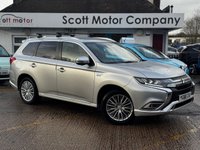 USED 2018 68 MITSUBISHI OUTLANDER 2.4h TwinMotor 13.8kWh 4h SUV 5dr Petrol Plug-in Hybrid CVT 4WD Euro 6 (s/s) (209 ps) Bluetooth,heat seats,cruise+