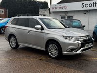 USED 2018 68 MITSUBISHI OUTLANDER 2.4h TwinMotor 13.8kWh 4h SUV 5dr Petrol Plug-in Hybrid CVT 4WD Euro 6 (s/s) (209 ps) Bluetooth,heat seats,cruise+