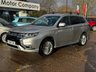 USED 2018 68 MITSUBISHI OUTLANDER 2.4h TwinMotor 13.8kWh 4h SUV 5dr Petrol Plug-in Hybrid CVT 4WD Euro 6 (s/s) (209 ps) Bluetooth,heat seats,cruise+