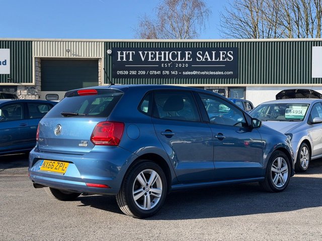 2016 VOLKSWAGEN POLO 1.2 TSI BlueMotion Tech Match Hatchback 5dr Petrol Manual Euro 6 (s/s) (90 ps) - Photo 3