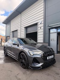 USED 2021 21 AUDI E-TRON 55 S line Sportback 5dr Electric Auto quattro 95kWh (11kW Charger) (408 ps) 