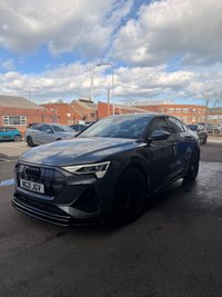 USED 2021 21 AUDI E-TRON 55 S line Sportback 5dr Electric Auto quattro 95kWh (11kW Charger) (408 ps) 