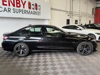 USED 2022 72 BMW 3 SERIES 2.0 330e 12kWh M Sport Saloon 4dr Petrol Plug-in Hybrid Auto Euro 6 (s/s) (292 ps) CARPLAY+REV CAM+PARK ASST+FHTD SEAT